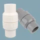 1pc 20/25/32/40/50mm PVC Check Valve Water Pipe One Way No-Return Valve Aquarium Fish Tank Garden