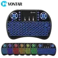 VONTAR i8 Wireless Keyboard Russian English Hebrew Version i8+ 2.4GHz Air Mouse Touchpad Handheld