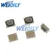 100PCS 3*4*2.5mm SMD Tact Switch 4 Pin Touch Micro Switch Push Button Switches 3x4x2.5H White Button