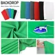 Photography Photo Backdrop Collapsible Polyester Cotton Green Screen Chromakey Background Cloth For