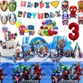 MARVEL Super Hero Balloon Spiderman Aluminum Foil Balloons Kids Birthday Party Decoration The