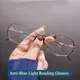 Anti-blue Light Reading Glasses Fox Glasses Women's Diamond Reading Glasses Magnifying Glass +1.0