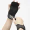 Cowhide Gym Grips Gloves Weightlifting Fitness Pull Up Crossfit Workout Equipment Anti-Slip
