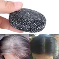 1pc 60g Soap Hair Darkening Shampoo Bar Repair Gray White Hair Color Dye Face Hair Body Shampoo