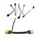 New Electric Bicycle Light Set Cable Connection Line XT60 Power Cable Durable Power Supply To