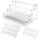 Clear Acrylic Display Riser Shelf for Funko POP Figure Perfume Makeup Organizer and Action Figure