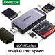 UGREEN USB 3.0 Card Reader SD Micro SD TF CF MS Compact Flash Smart Memory Card Adapter for Laptop