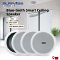 Home 4pcs Wall In Ceiling Speakers Full-Range 6" BT Loudspeakers Stereo Audio Speaker Bathroom Store