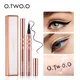 O.TWO.O Eyeliner Pencil Liquid Eye Liner Waterproof Smudge Proof Quick Drying 12 Hour Wear Ultra