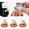 For use only with Nespresso Vertuo Next Vertuoline Reusable Stainless Steel Capsule Refillable