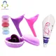 Women Urinal Outdoor Travel Camping Portable Female Urinal Soft Silicone / Disposable Paper