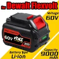 9000mAh For Dewalt FlexVolt 120V 60V 20V Battery Replacement Battery Tools Power Drill Battery