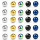 10 Pieces Mix Colors Stainless Steel Replacement Balls Bead Lip Eyebrow Tongue Ear Tragus Belly Body