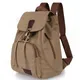 High Capacity Backpacks 2023 New Women's Outdoor Travel Canvas Bag Retro Trendy School Backpack for