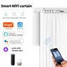 Smart wifi curtain motor tuya smart life work with alexa Googlehome yandex Alice with remote