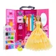 Pretty Princess Closet for 30cm Barbie Dolls 65pcs Clothes and Accessories Wardrobe Toys for Girls