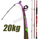 Portable Fishing Boat Rod Lure Rod Ultralight Hard Carbon Fishing Rod 1.8 M 2.1 M 2.4 M Red