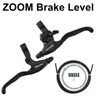 ZOOM bike Brake Lever with Bell Aluminum Alloy V Brake Disc Brake Levers fold bike Brake Levers for