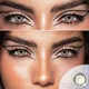 EYESHARE 1Pair Natural Color Contact Lenses Color Contact Lenses For Eyes Contacts Lense Eye Yearly