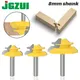 3Pc 8MM 45 Degree Lock Miter Router Bit Tenon Milling Cutter Woodworking Tool For Wood Tools