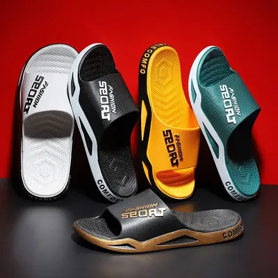 2023 New Slippers Men Summer Sports Outdoor Non-Slip Couples Home Bathroom Sandals And Slippers