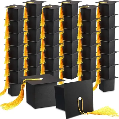 6cm Graduation Party Favors Candy Box Graduation Cap Gift Boxes Graduation Party Decorations for