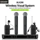 BLX4/P58 Profession 1 Channel Wireless Vocal Microphone UHF System Kit Handheld Mic For Karaoke