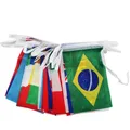 32 Flags String flag countries around the world nations flag 32 teams games hanging flags