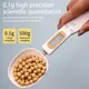 LCD Digital Kitchen Scale Electronic Cooking Food Weight Measuring Spoon 500g 0.1g Coffee Tea Sugar