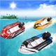 Inflatable Speed Boat Wind Up Toy Float In Water Kids Toys Clockwork Ship Toy Baby Bath Toy Water