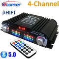 Woopker HIFI Audio Amplifier 4-Channel Digital Sound Amp Bluetooth 5.0 for Home Audio Systems Cars