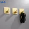 ULA Multi-purpose Wall Hook Door Hook Key Rack Kitchen Bathroom Towel Robe Hanger Hook Aluminum