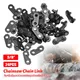 24pcs 3/8'' Chainsaw Chain Link Connectors F Oregon Type Repair Preset Straps For Chainsaw Preset