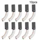 10pcs Carbon Brushes Electric Motors Carbon Brushes Replacement For Angle Grinders Electric Hammer
