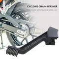 Motorcycle Chain Cleaning Brush Tools Plastic Oil Seal Chain Washer Maintenance Tool Scooter