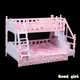 1PC 1/12 Doll House Miniature Simulation European Princess Double Bed For BJD Doll Furniture Toy