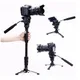 Yunteng VCT-288 Camera Monopod + Fluid Pan Head + Unipod Holder For Canon Nikon and all DSLR with