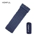 Camping Sleeping Mat Outdoor Camping Pad With Pillow Air Mattress Inflatable Cushion Fast Filling