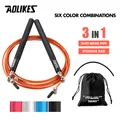 AOLIKES 1PCS Crossfit Speed Jump Rope Professional Skipping Rope For MMA Boxing Fitness Skip Workout