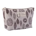 New Women Travel Cosmetic Bag Canvas Portable Zipper Makeup Bags Female Purses Pencil Case