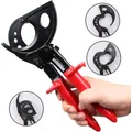 Ratchet Cable Cutter Heavy Duty Wire Cutter for Aluminum Copper Cable up to 400mm² Ratcheting Wire