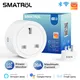 20A Tuya Smart Wifi Plug UK Wireless Control Socket Outlet with Energy Monitering Timer Function