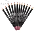 12 Colors Professional Matte Lip Liner Pencil Set Waterproof Long Lasting Smooth Natural Lipliner