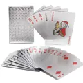 Silver playing cards board games child kids toys PVC Children toy Waterproof Gold deck card game set