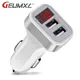 USB Car-Charger with LED Screen Smart Auto for iPhone 7 Samsung Xiaomi Moto G4 G4 Plus X Play G3 G2