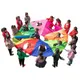 Kindergarten Hit Hamster Colorful Mat Rainbow Umbrella Parachute Toys Parent-child Activities Game