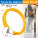 Dia.3/4/5mm Cable Puller Fish Tape Reel Puller Fiberglass Metal Wall Wire Conduit For Telecom