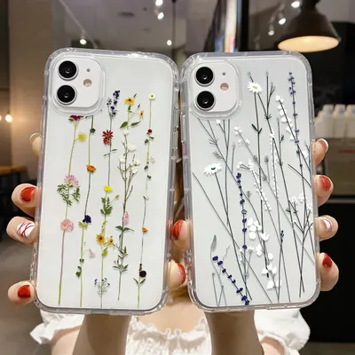 Flower Case For iPhone 11 Case for iPhone 13 15 Pro Max 12 14 Pro Max XR X XS 7 8 Plus 12 13 Mini