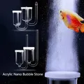 Acrylic Air Pump Sand Stone Aquarium Oxygen Pump Fresh Air Stone Nano Bubble Bar Aquarium Fish Tank
