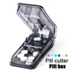 Quality Pill Cutter Medicine Box Pill Cutting Splitter Drugs Tablet Cutter Divider Storage Case Pill